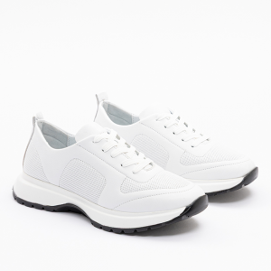 YT 6313 Kadın Beyaz Spor Poli Tabanlı Ayakkabı