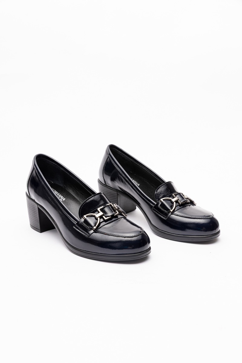 2154 Kadın Laci Rugan Deri Topuklu Ayakkabı