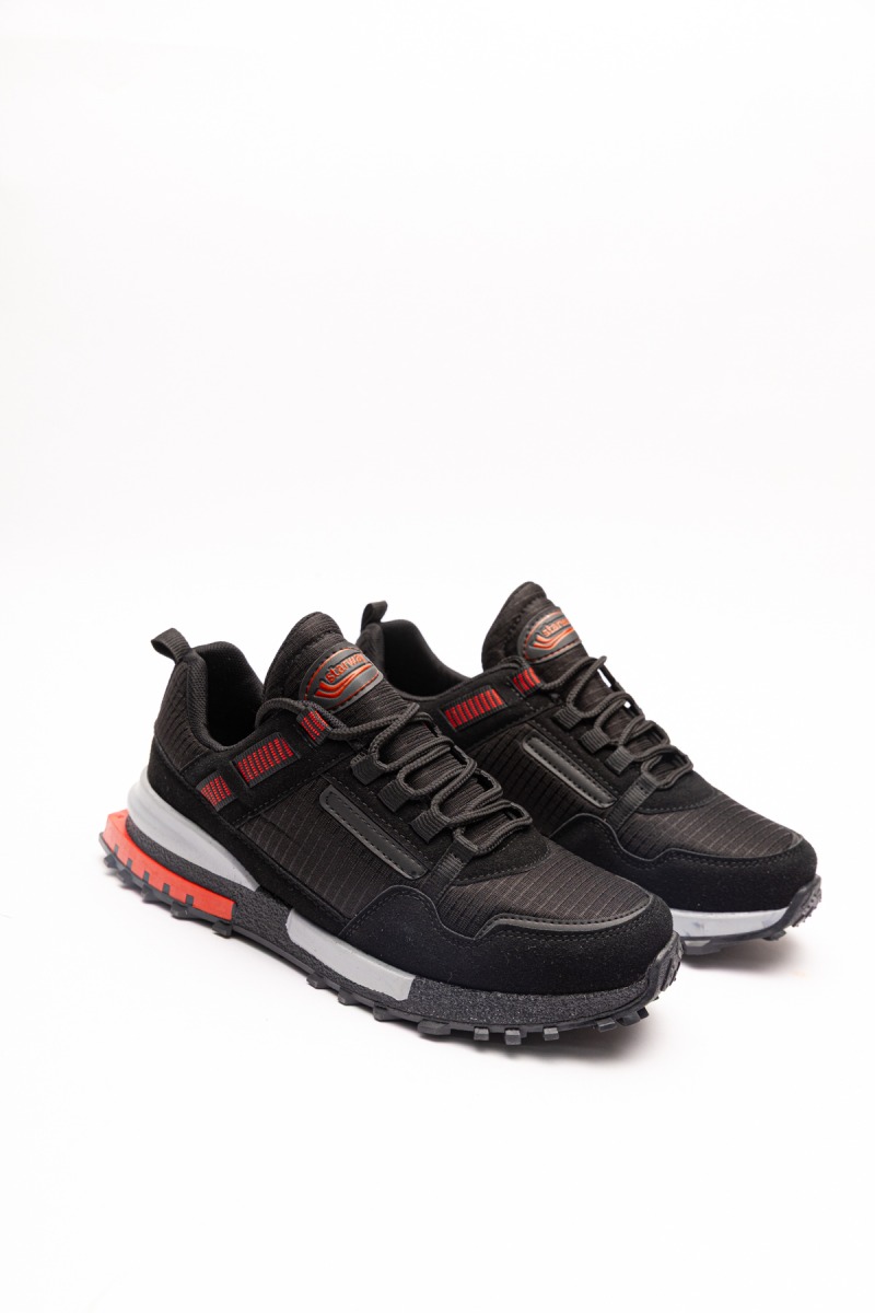 X21 SİYAH KIRMIZI SPOR AYAKKABI